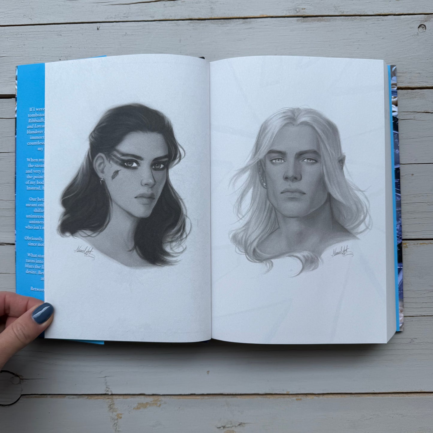 HOUSE OF BURNING FROST hardcover