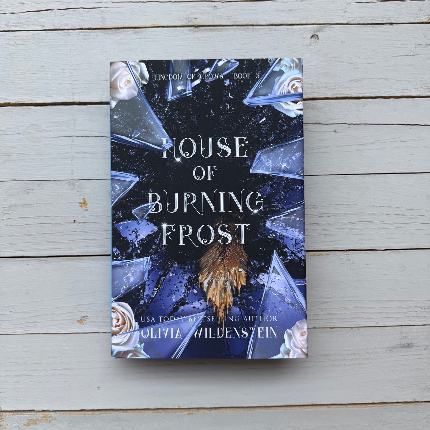 HOUSE OF BURNING FROST hardcover