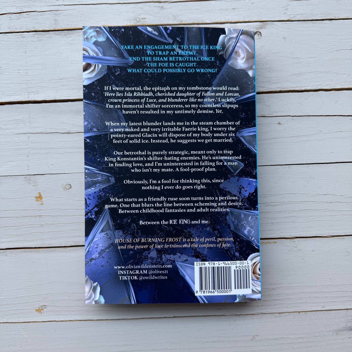 House of Burning Frost paperback