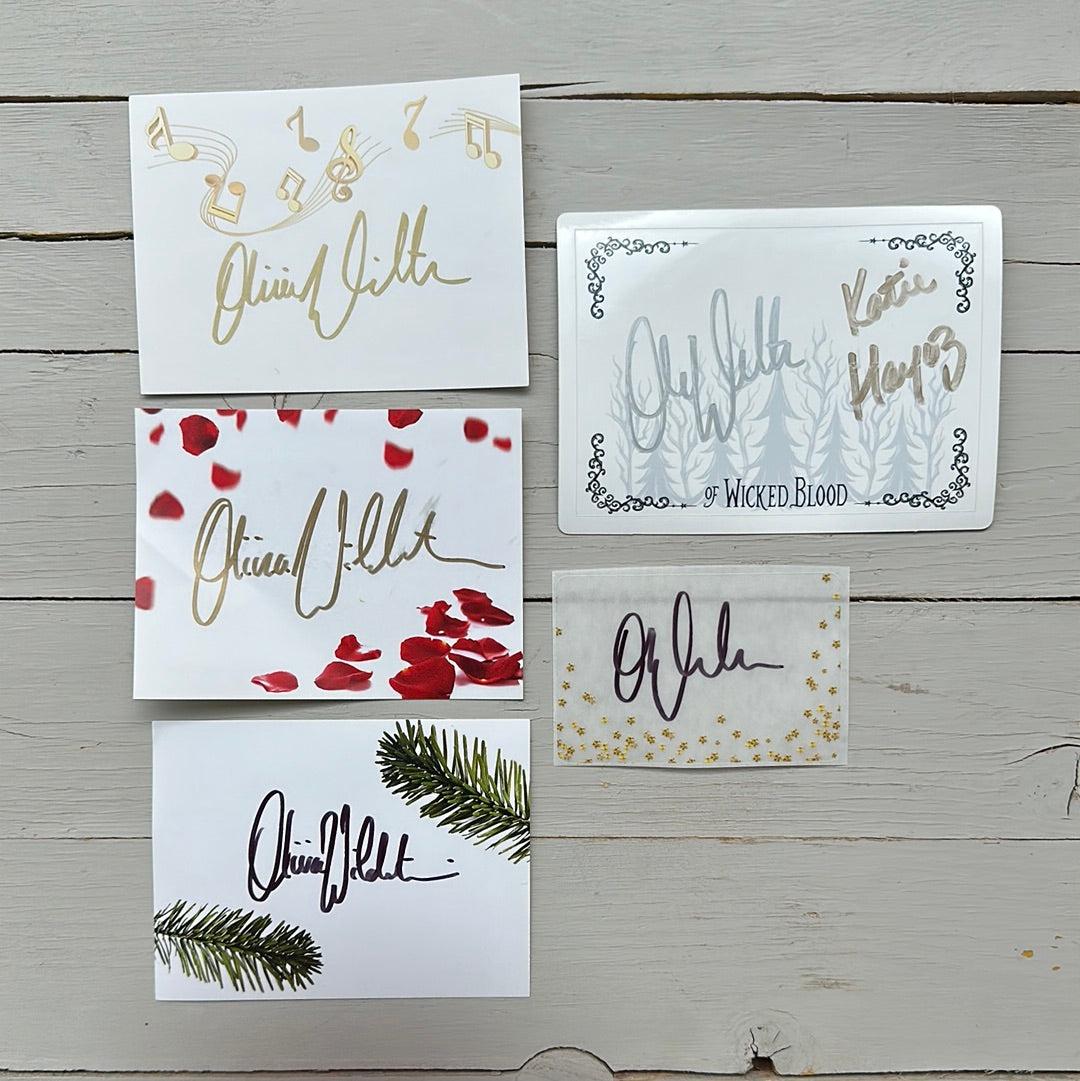 Signed Bookplates