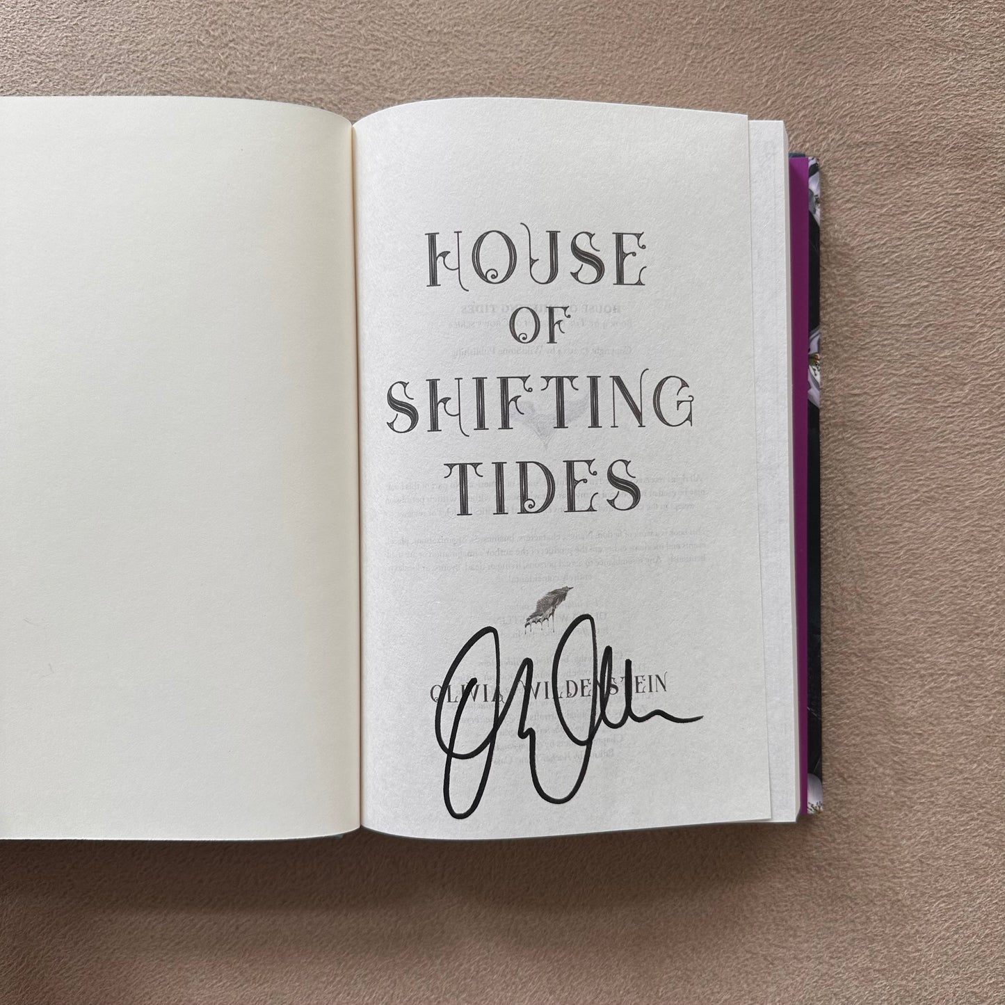 House of Shifting Tides HARDCOVER