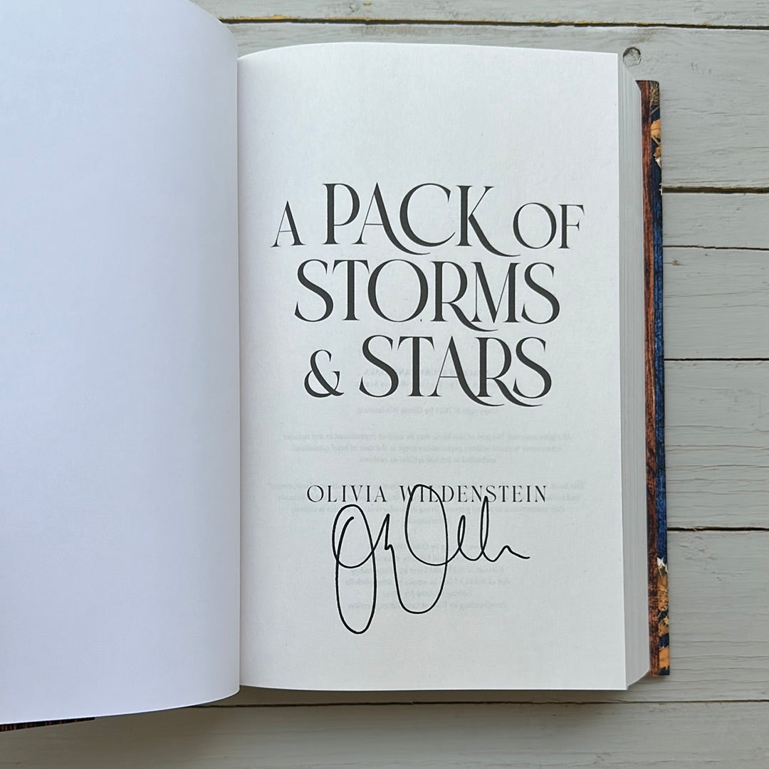 NEW A Pack of Storms and Stars HARDCOVER