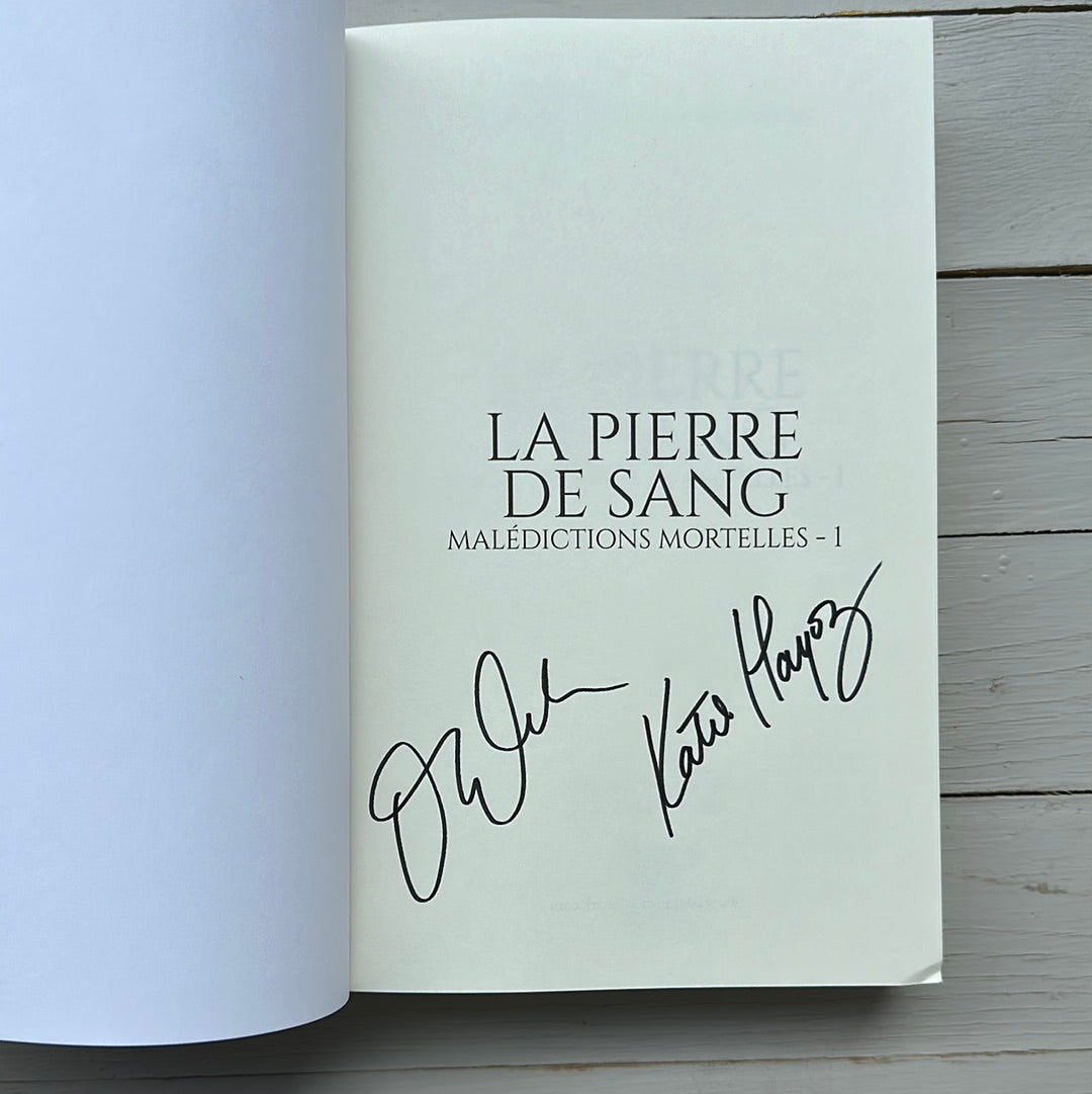 LA PIERRE DE SANG (French book)