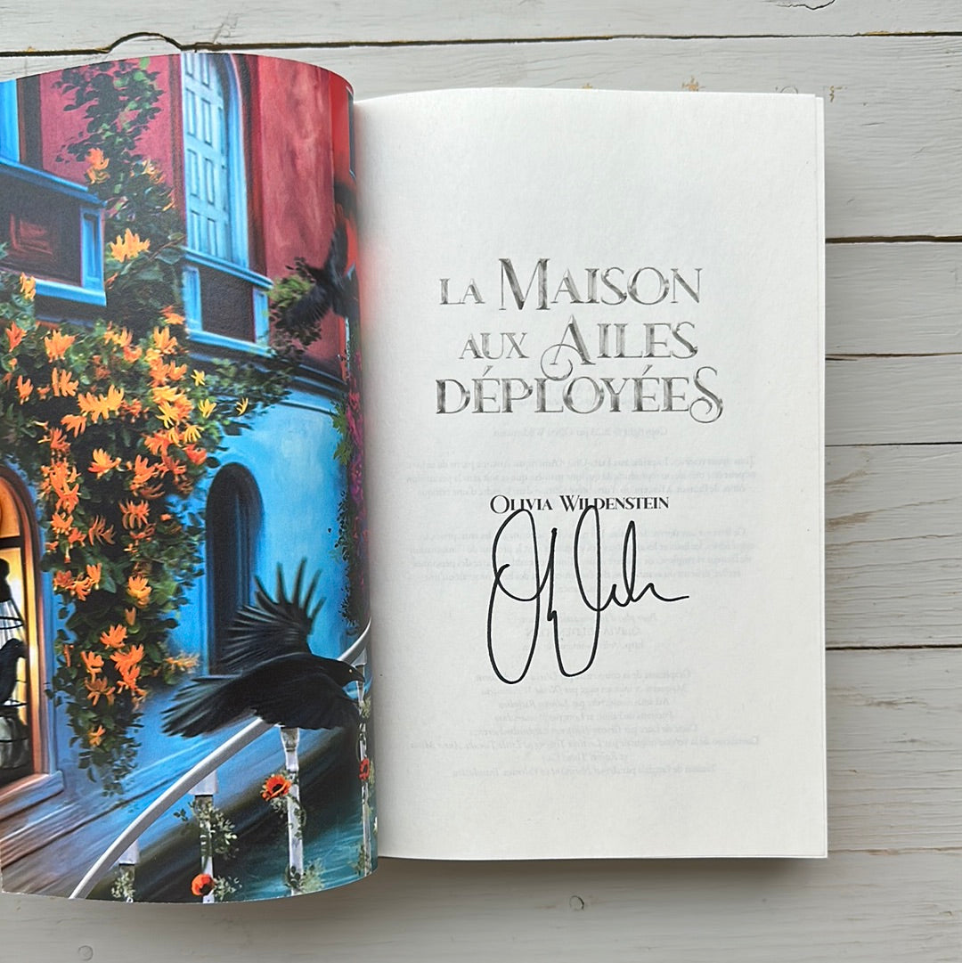 LA MAISON AUX AILES DÉPLOYÉES (French book)