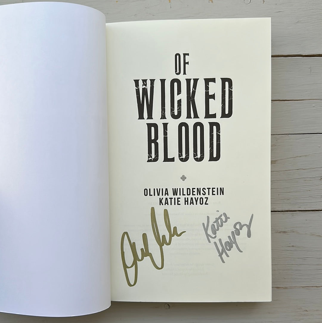 Of Wicked Blood PAPERBACK